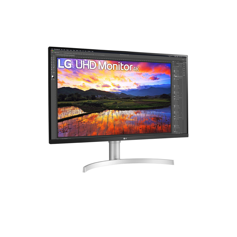 LG 32UN650P-W écran plat de PC 80 cm (31.5") 3840 x 2160 pixels 4K Ultra HD LED Argent