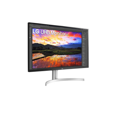 LG 32UN650P-W écran plat de PC 80 cm (31.5") 3840 x 2160 pixels 4K Ultra HD LED Argent