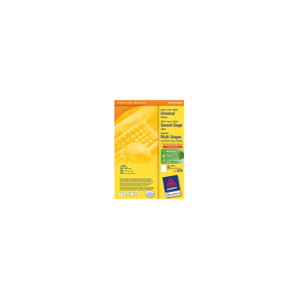 Avery Multi-Function Labels Blanc Avery Multi-Function Labels Blanc
