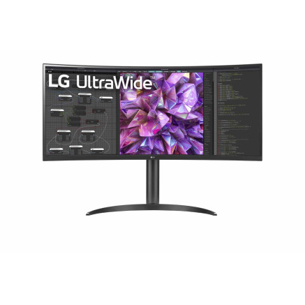 LG 34WQ75C-B écran plat de PC 86,4 cm (34") 3440 x 1440 pixels Quad HD LCD Noir