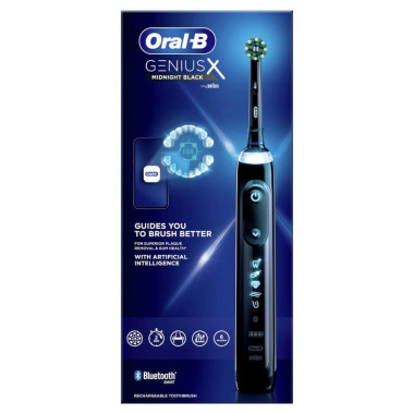 Oral-B Genius X Adulte Brosse à dents oscillante Noir