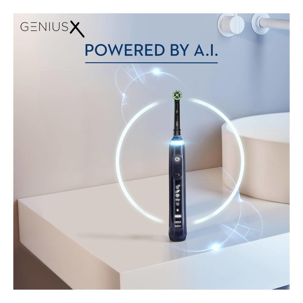 Oral-B Genius X Adulte Brosse à dents oscillante Noir