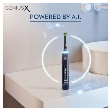 Oral-B Genius X Adulte Brosse à dents oscillante Noir