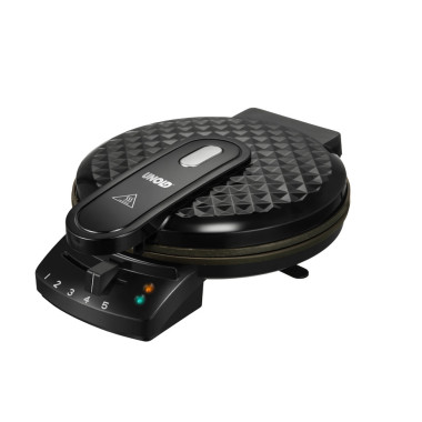 Unold 48235 moule à gauffres 1 gauffre(s) 1200 W Noir, Acier inoxydable