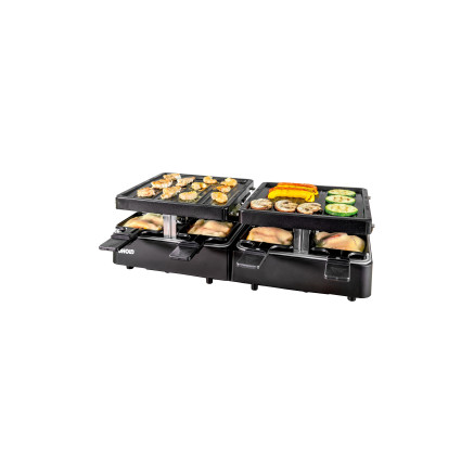 Unold 48755 raclette 8 personne(s) 1300 W Noir