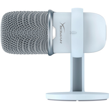 HyperX SoloCast - USB Microphone (White) Blanc Microphone de console de jeu