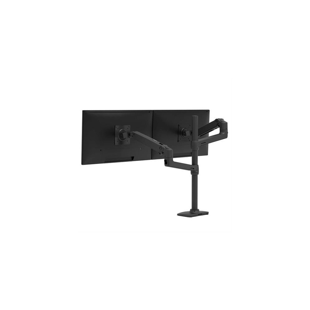 Ergotron LX Series LX Dual Stacking Arm, Tall Pole, Matte Black 101,6 cm (40") Bureau Noir Ergotron LX Series LX Dual Stacking Arm, Tall Pole, Matte Black 101,6 cm (40") Bureau Noir