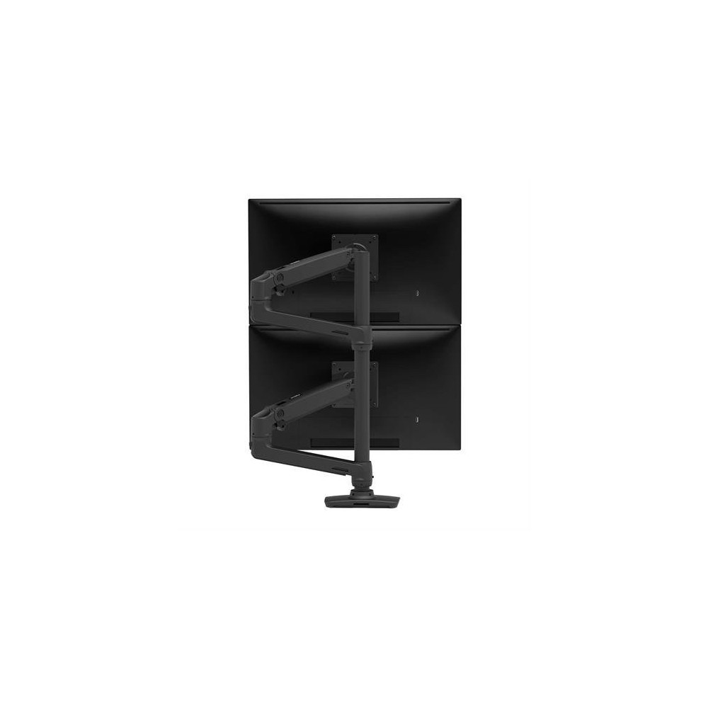 Ergotron LX Series LX Dual Stacking Arm, Tall Pole, Matte Black 101,6 cm (40") Bureau Noir