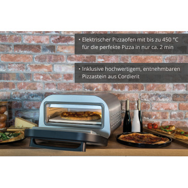 Unold 68816 Machine et four à pizzas 1 pizza(s) 1700 W Argent