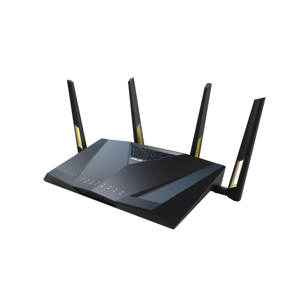 ASUS RT-AX88U Pro routeur sans fil Gigabit Ethernet Bi-bande (2,4 GHz 5 GHz) Noir ASUS RT-AX88U Pro routeur sans fil Gigabit Ethernet Bi-bande (2,4 GHz 5 GHz) Noir