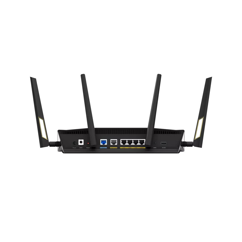 ASUS RT-AX88U Pro routeur sans fil Gigabit Ethernet Bi-bande (2,4 GHz   5 GHz) Noir