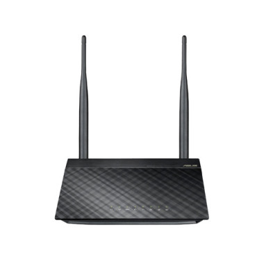 ASUS RT-N12E C1 N300 routeur sans fil Fast Ethernet Monobande (2,4 GHz) Noir, Métallique