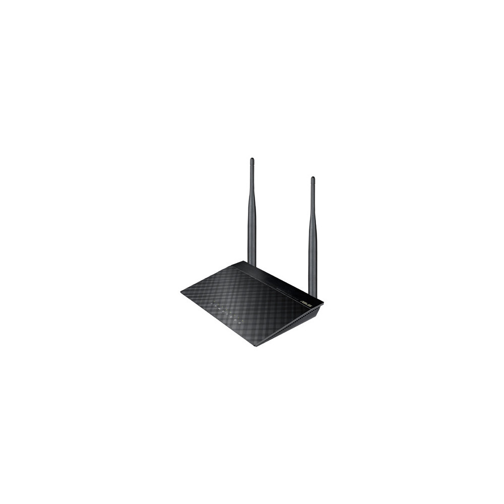 ASUS RT-N12E C1 N300 routeur sans fil Fast Ethernet Monobande (2,4 GHz) Noir, Métallique