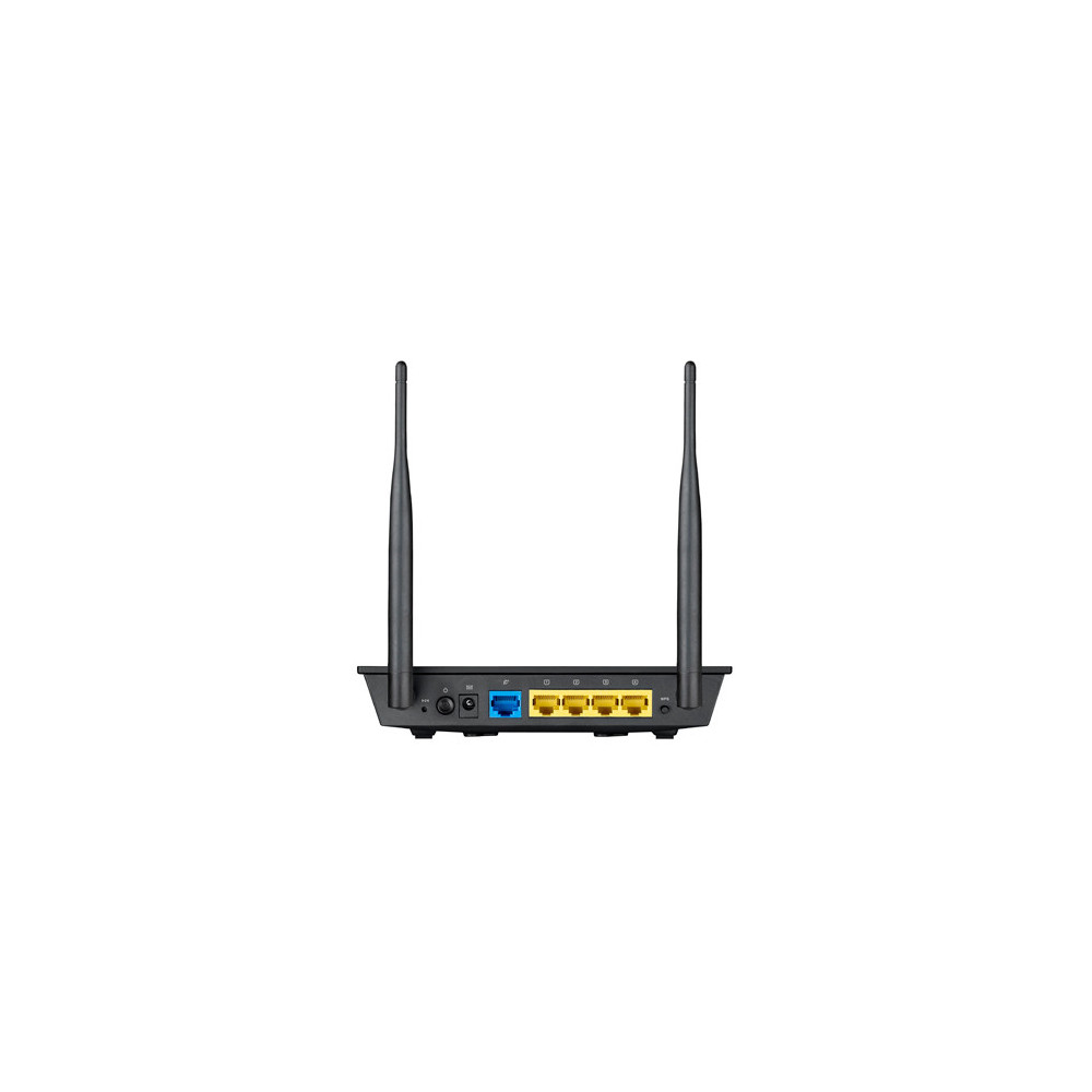 ASUS RT-N12E C1 N300 routeur sans fil Fast Ethernet Monobande (2,4 GHz) Noir, Métallique