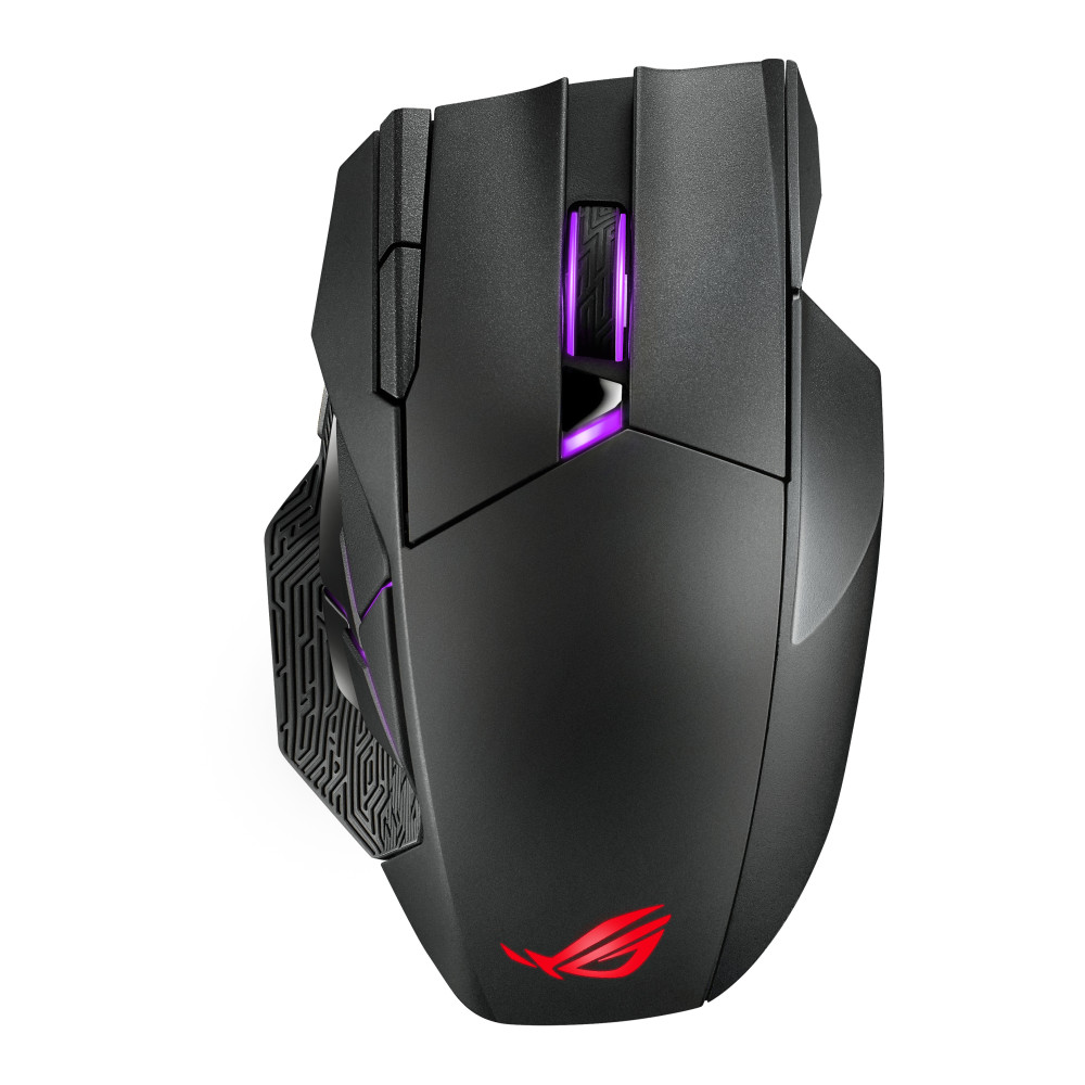 ASUS ROG Spatha X souris Jouer Droitier RF Wireless + USB Type-A Optique 19000 DPI ASUS ROG Spatha X souris Jouer Droitier RF Wireless + USB Type-A Optique 19000 DPI