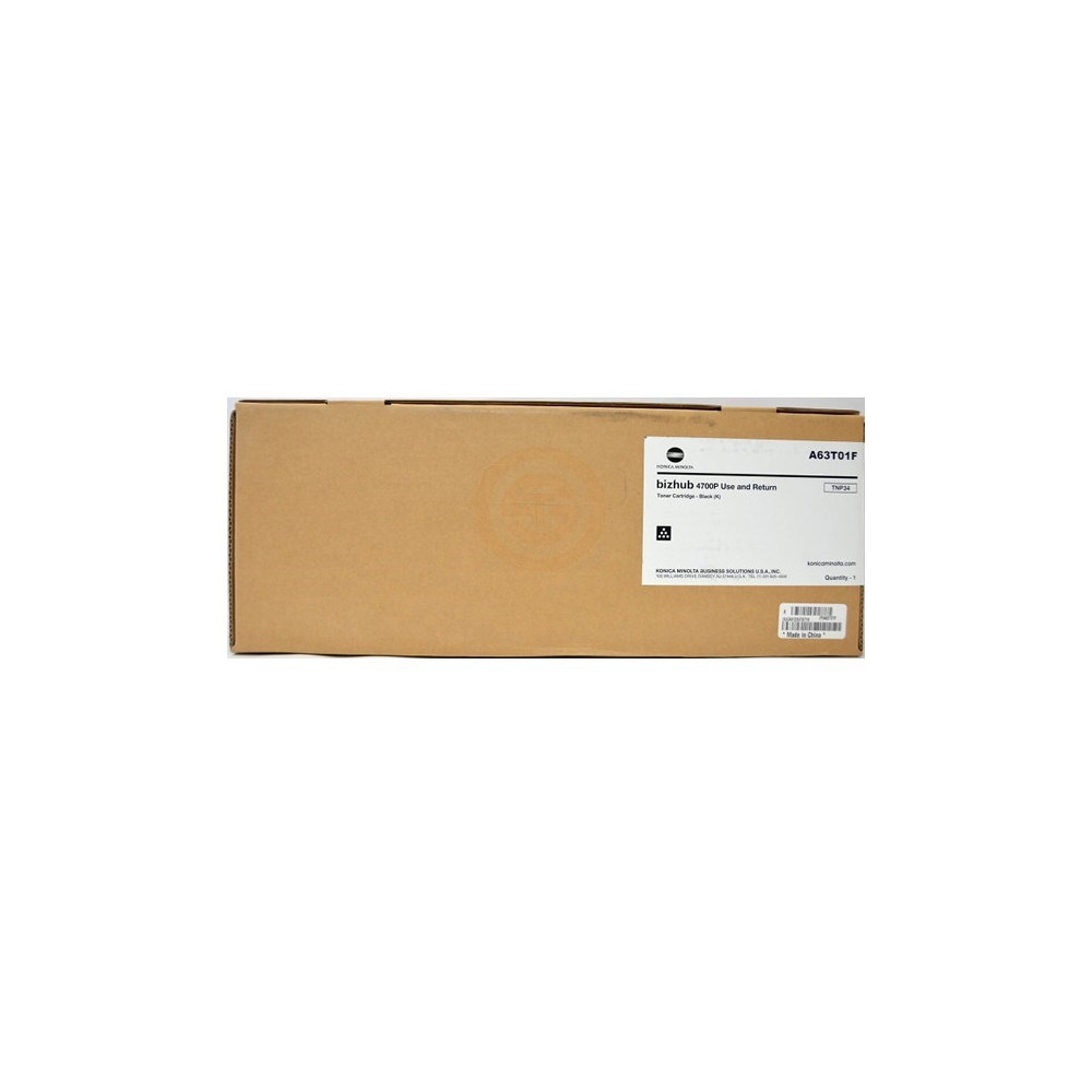 Konica Minolta A63T01H Cartouche de toner 1 pièce(s) Original Noir Konica Minolta A63T01H Cartouche de toner 1 pièce(s) Original Noir