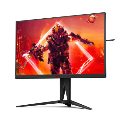 AOC AGON AG275QXN écran plat de PC 68,6 cm (27") 2560 x 1440 pixels Quad HD Noir, Rouge