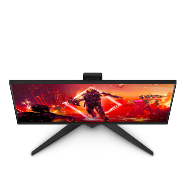 AOC AGON AG275QXN écran plat de PC 68,6 cm (27") 2560 x 1440 pixels Quad HD Noir, Rouge