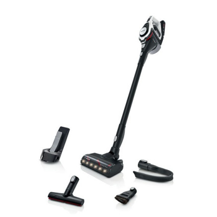 Bosch Serie 8 BBS8214 aspirateur balai et balai électrique Aspirateur-balai 2 en 1 Batterie Sec Sans sac Blanc 4 Ah