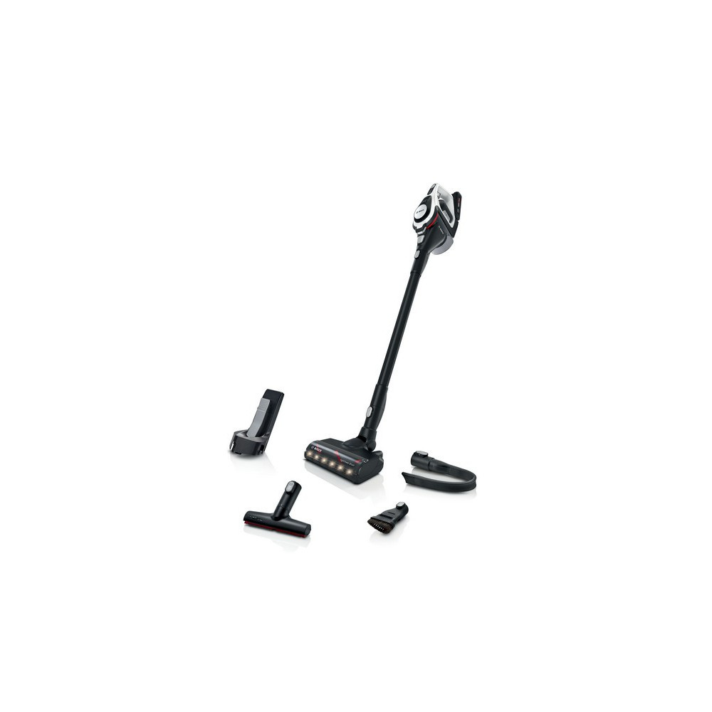 Bosch Serie 8 BBS8214 aspirateur balai et balai électrique Aspirateur-balai 2 en 1 Batterie Sec Sans sac Blanc 4 Ah Bosch Serie 8 BBS8214 aspirateur balai et balai électrique Aspirateur-balai 2 en 1 Batterie Sec Sans sac Blanc 4 Ah