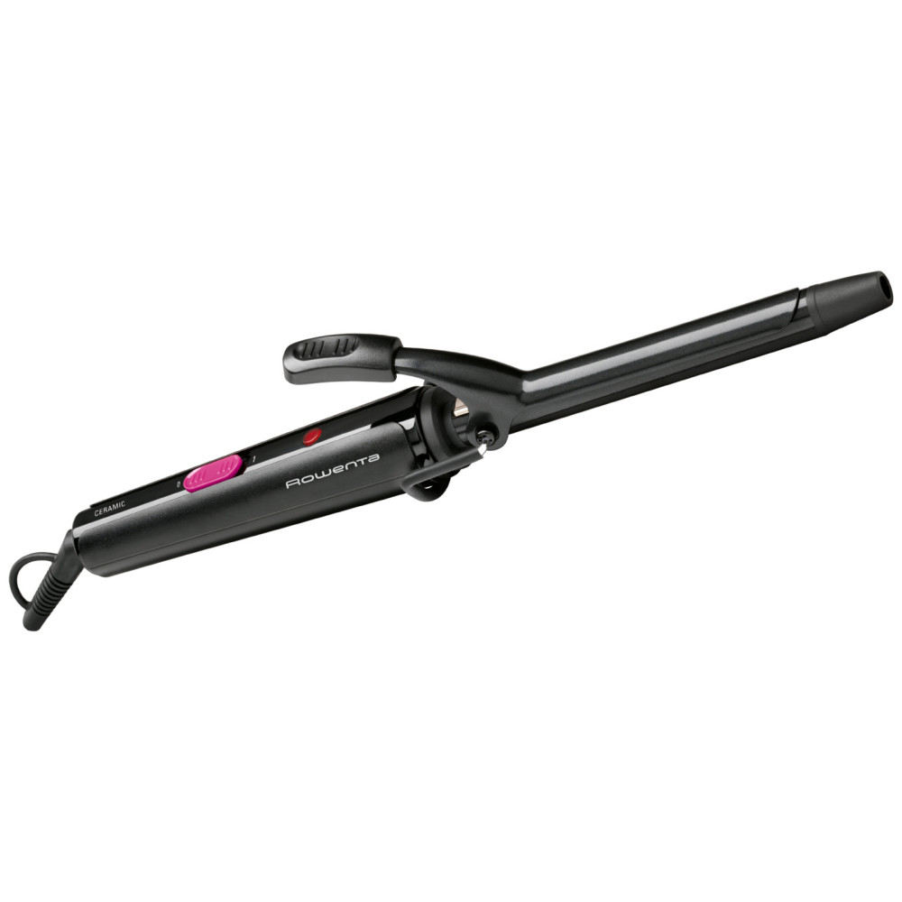 Rowenta Curler 2 CF2119 brosse soufflante et fer à lisser Fer à friser À chaleur Noir 25 W 1,8 m Rowenta Curler 2 CF2119 brosse soufflante et fer à lisser Fer à friser À chaleur Noir 25 W 1,8 m