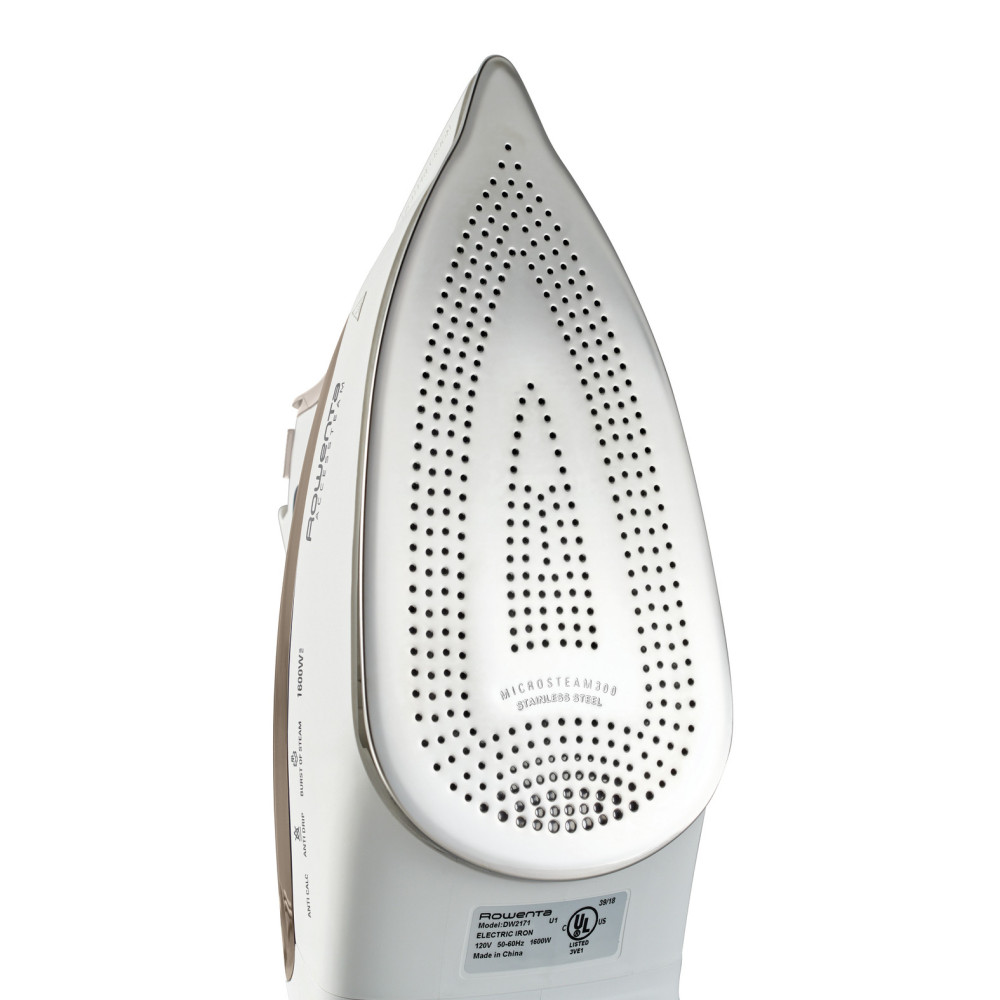 Rowenta DX1635 Fer à vapeur Semelle en acier inoxydable 2400 W Marron