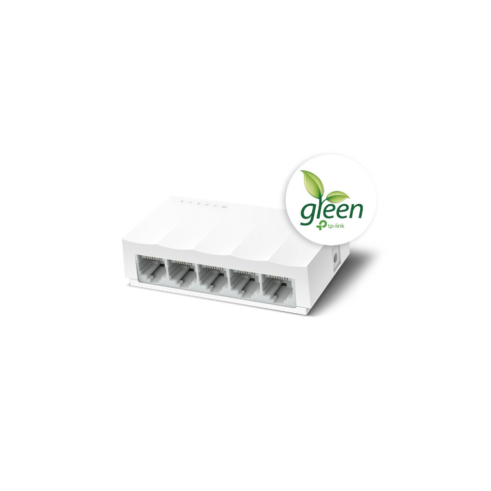 TP-Link LS1005 commutateur réseau Non-géré Fast Ethernet (10 100) Blanc