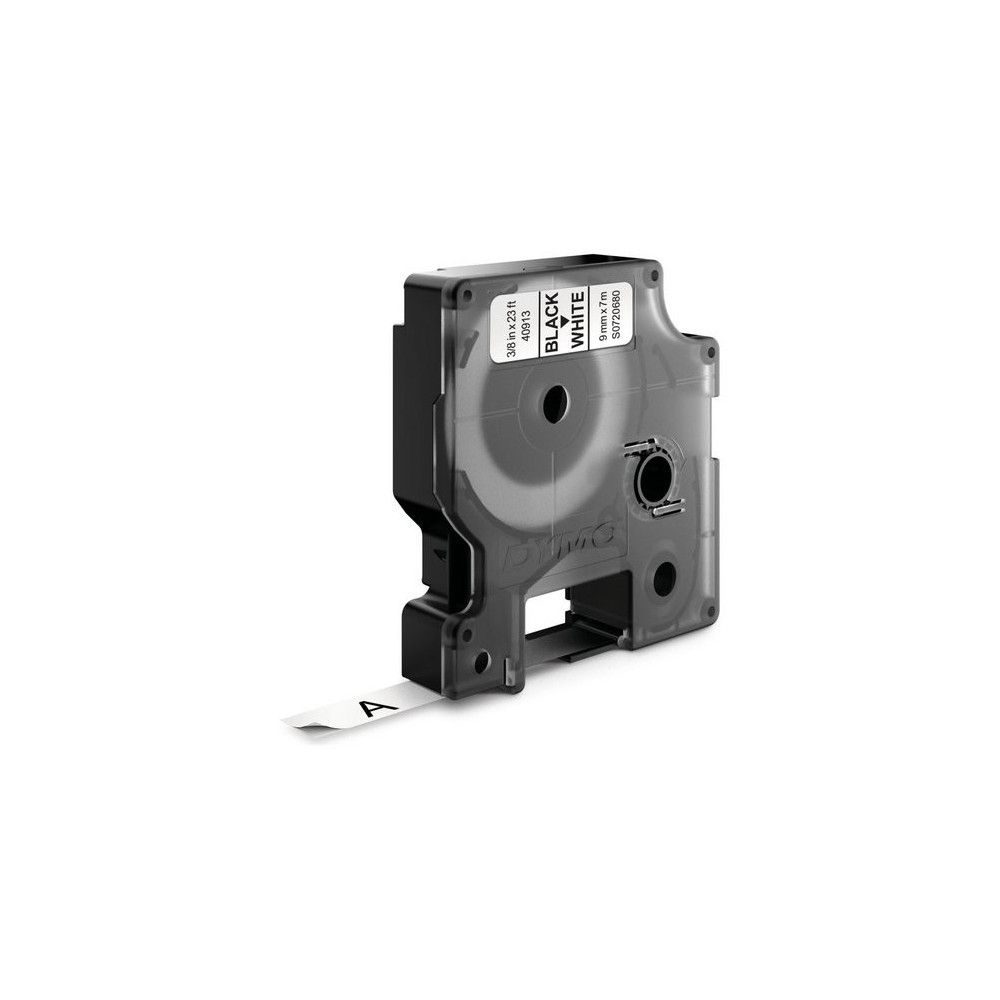 DYMO D1 - Standard Étiquettes - Noir sur blanc - 9mm x 7m DYMO D1 - Standard Étiquettes - Noir sur blanc - 9mm x 7m