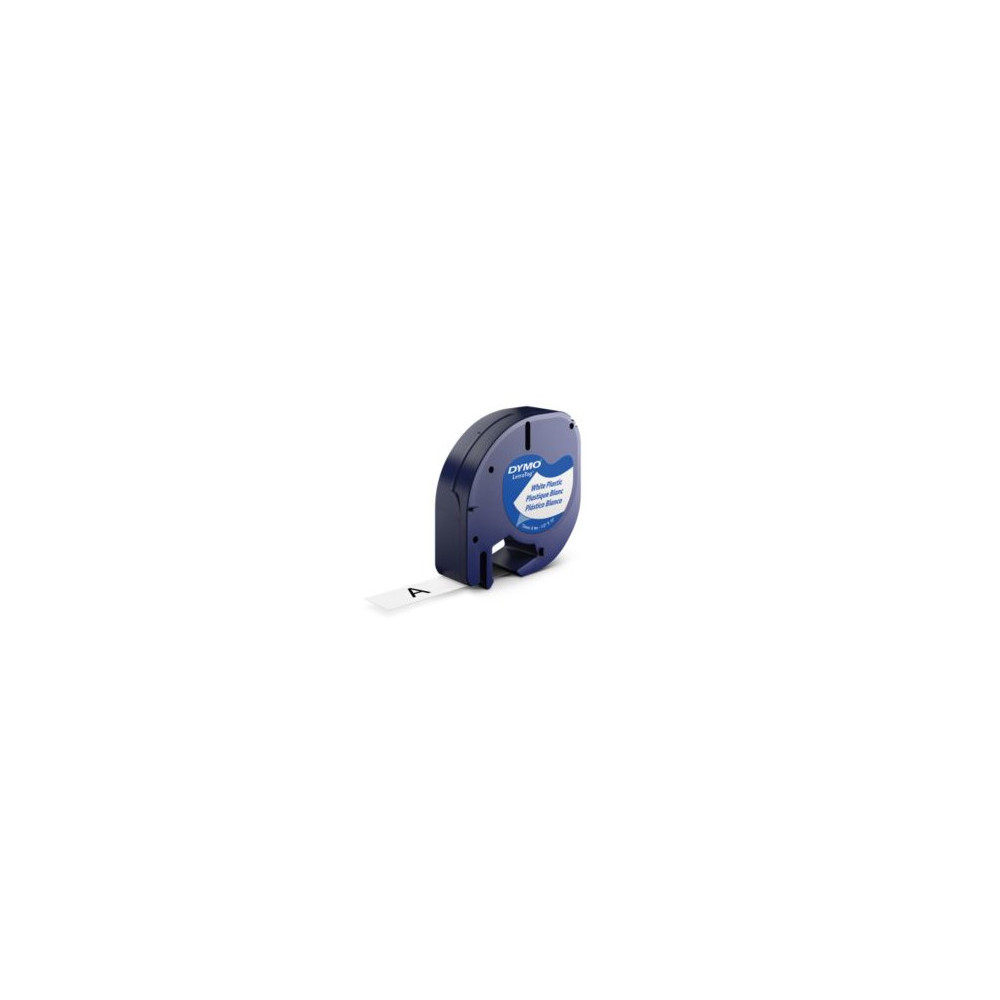 DYMO 12mm LetraTAG Plastic tape ruban d'étiquette DYMO 12mm LetraTAG Plastic tape ruban d'étiquette