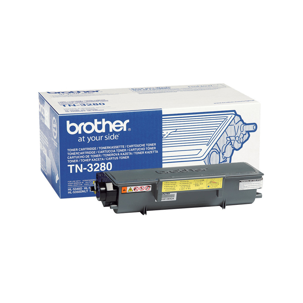Brother TN-3280 - Cartouche de toner originale à haut rendement – Noir Brother TN-3280 - Cartouche de toner originale à haut rendement – Noir