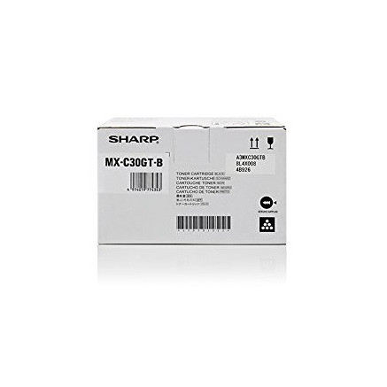 Sharp MXC30GTB Cartouche de toner 1 pièce(s) Original Noir