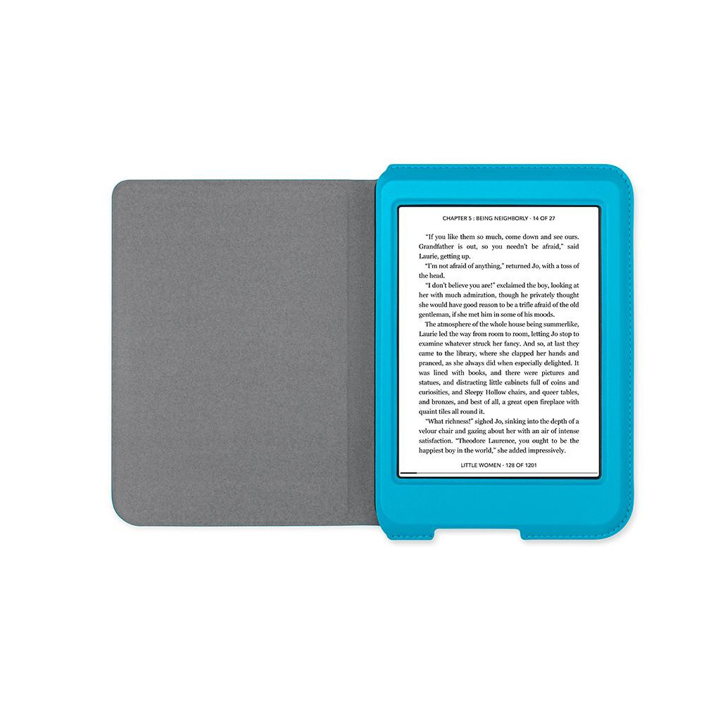 Rakuten Kobo Nia SleepCover étui pour lecteur d'e-book 15,2 cm (6") Folio Couleur aqua