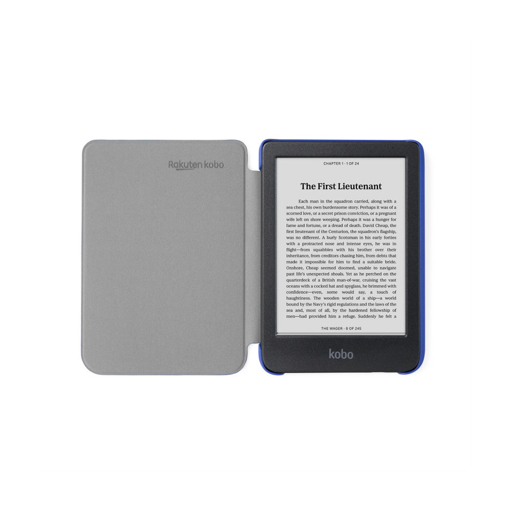 Rakuten Kobo Basic SleepCover étui pour lecteur d'e-book 15,2 cm (6") Folio Bleu