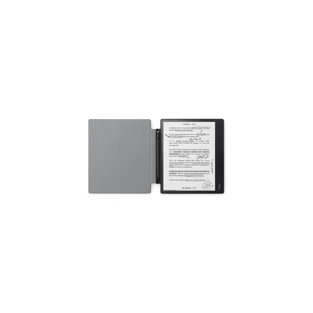 Kobo N605-AC-BK-E-PU étui pour lecteur d'e-book 26,2 cm (10.3") Folio porte carte Noir