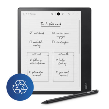 Rakuten Kobo Elipsa 2E Liseuse Écran tactile 32 Go Wifi Noir