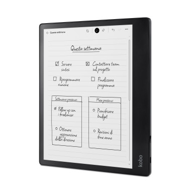 Rakuten Kobo Elipsa 2E Liseuse Écran tactile 32 Go Wifi Noir