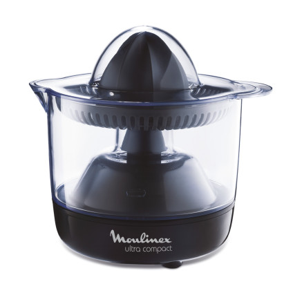 Moulinex PC1208 presse-agrume électrique 0,45 L 25 W Noir, Transparent