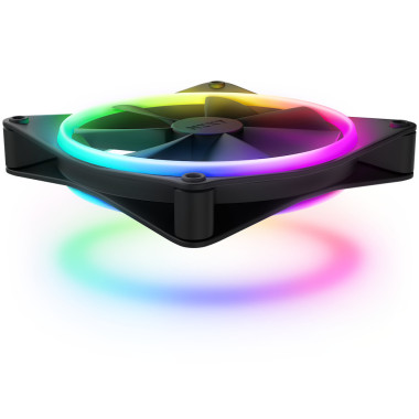 NZXT F140 RGB DUO Twin Pack Boitier PC Ventilateur 14 cm Noir 2 pièce(s)