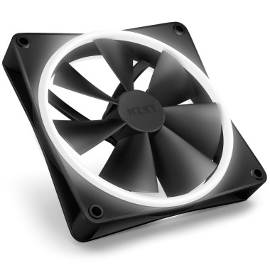 NZXT F140 RGB DUO Twin Pack Boitier PC Ventilateur 14 cm Noir 2 pièce(s)