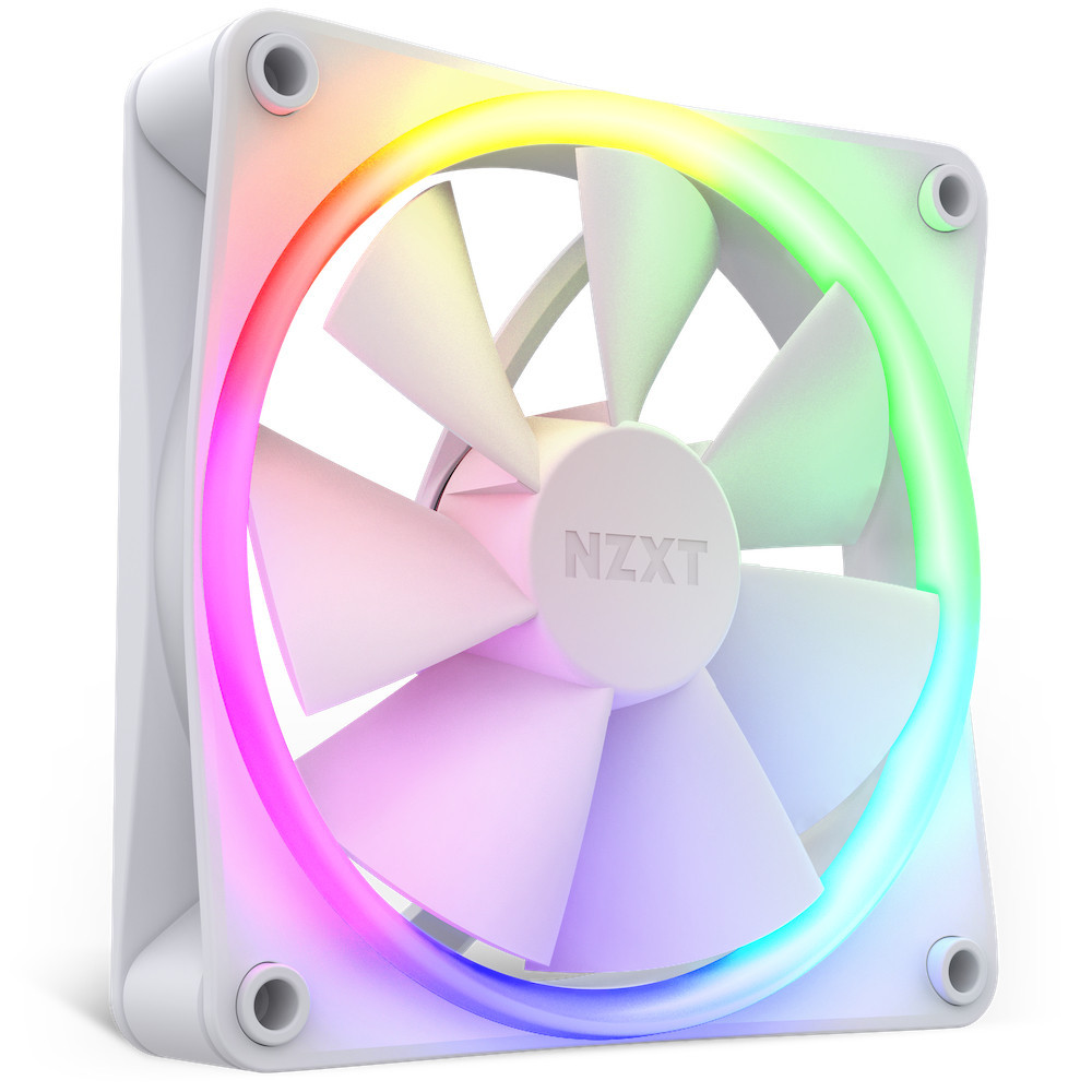 NZXT F120 RGB Triple Pack Boitier PC Ventilateur 12 cm Blanc 3 pièce(s) NZXT F120 RGB Triple Pack Boitier PC Ventilateur 12 cm Blanc 3 pièce(s)