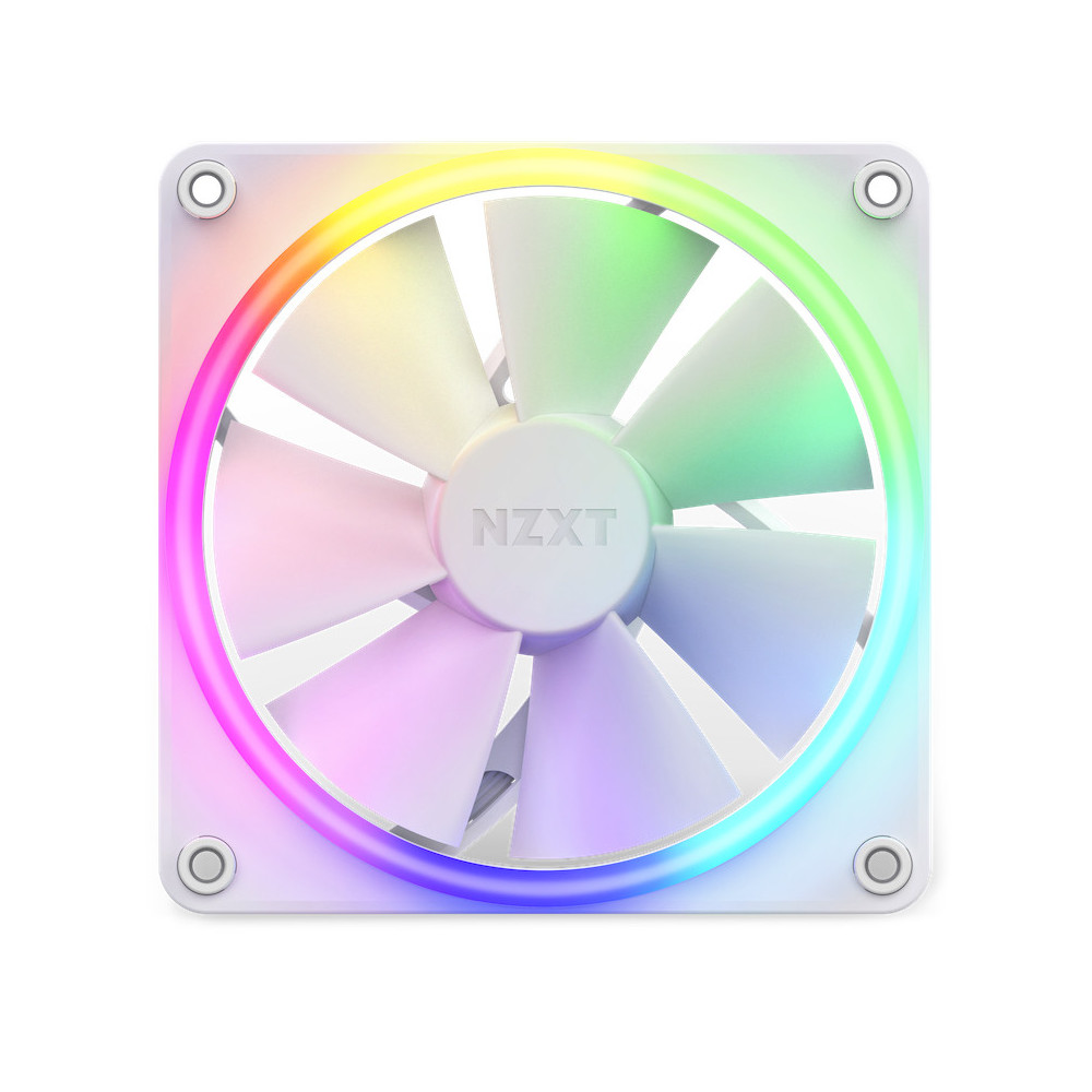 NZXT F120 RGB Triple Pack Boitier PC Ventilateur 12 cm Blanc 3 pièce(s)