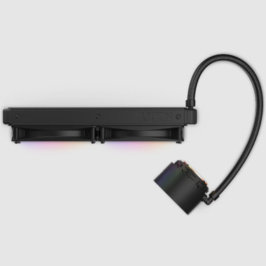 NZXT Kraken Elite 280 RGB Processeur Refroidisseur de liquide tout-en-un 14 cm Noir 1 pièce(s)