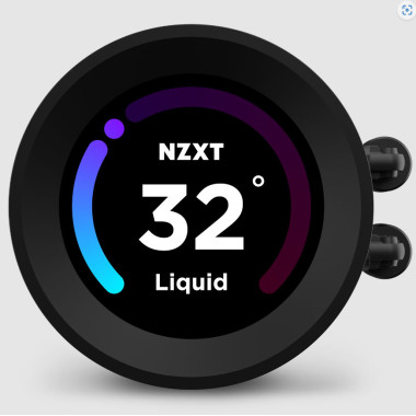 NZXT Kraken Elite 280 RGB Processeur Refroidisseur de liquide tout-en-un 14 cm Noir 1 pièce(s)