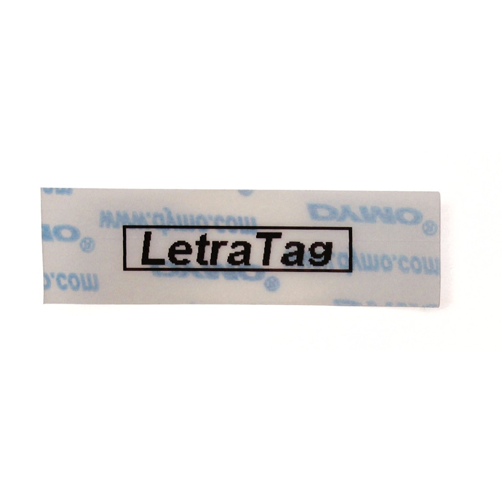 DYMO Étiquettes en plastique ® LetraTag® - 12 mm