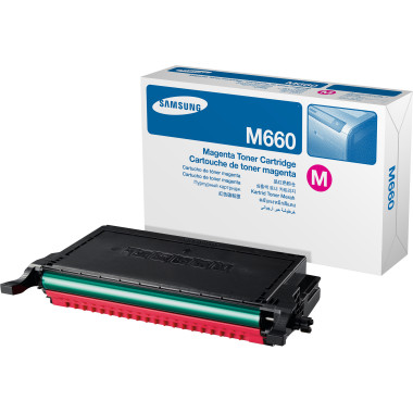 Samsung Cartouche de toner magenta haut rendement CLP-M660B