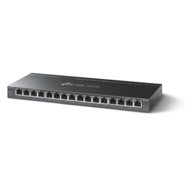 TP-Link TL-SG116P commutateur réseau Non-géré Gigabit Ethernet (10 100 1000) Connexion Ethernet, supportant l'alimentation via