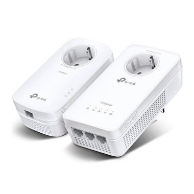 TP-Link TL-WPA8631P KIT Adaptateur réseau CPL 300 Mbit s Ethernet LAN Wifi Blanc 2 pièce(s)