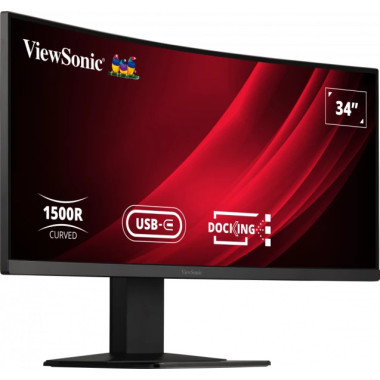Viewsonic Display VG3419C écran plat de PC 86,4 cm (34") 3440 x 1440 pixels UltraWide Quad HD LED Noir