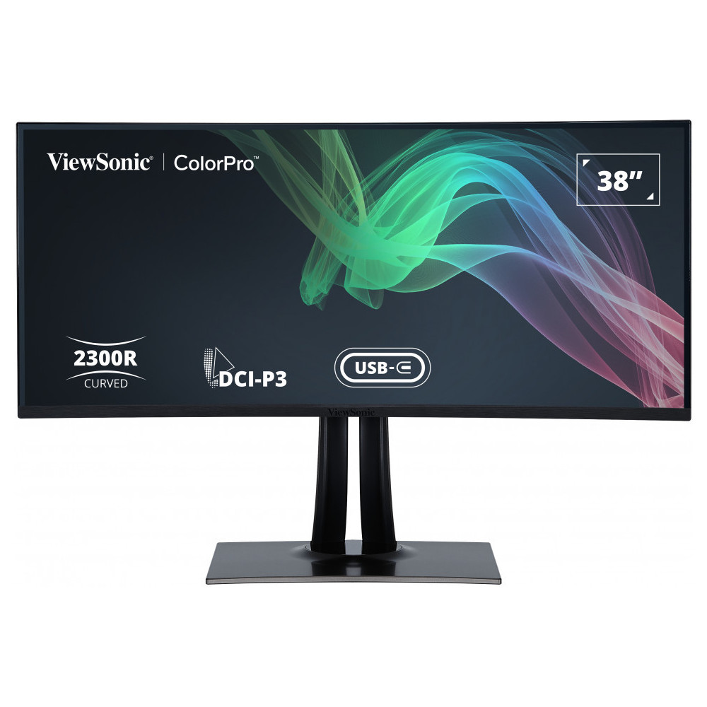 Viewsonic VP3881A écran plat de PC 96,5 cm (38") 3840 x 1600 pixels Quad HD+ LED Noir Viewsonic VP3881A écran plat de PC 96,5 cm (38") 3840 x 1600 pixels Quad HD+ LED Noir