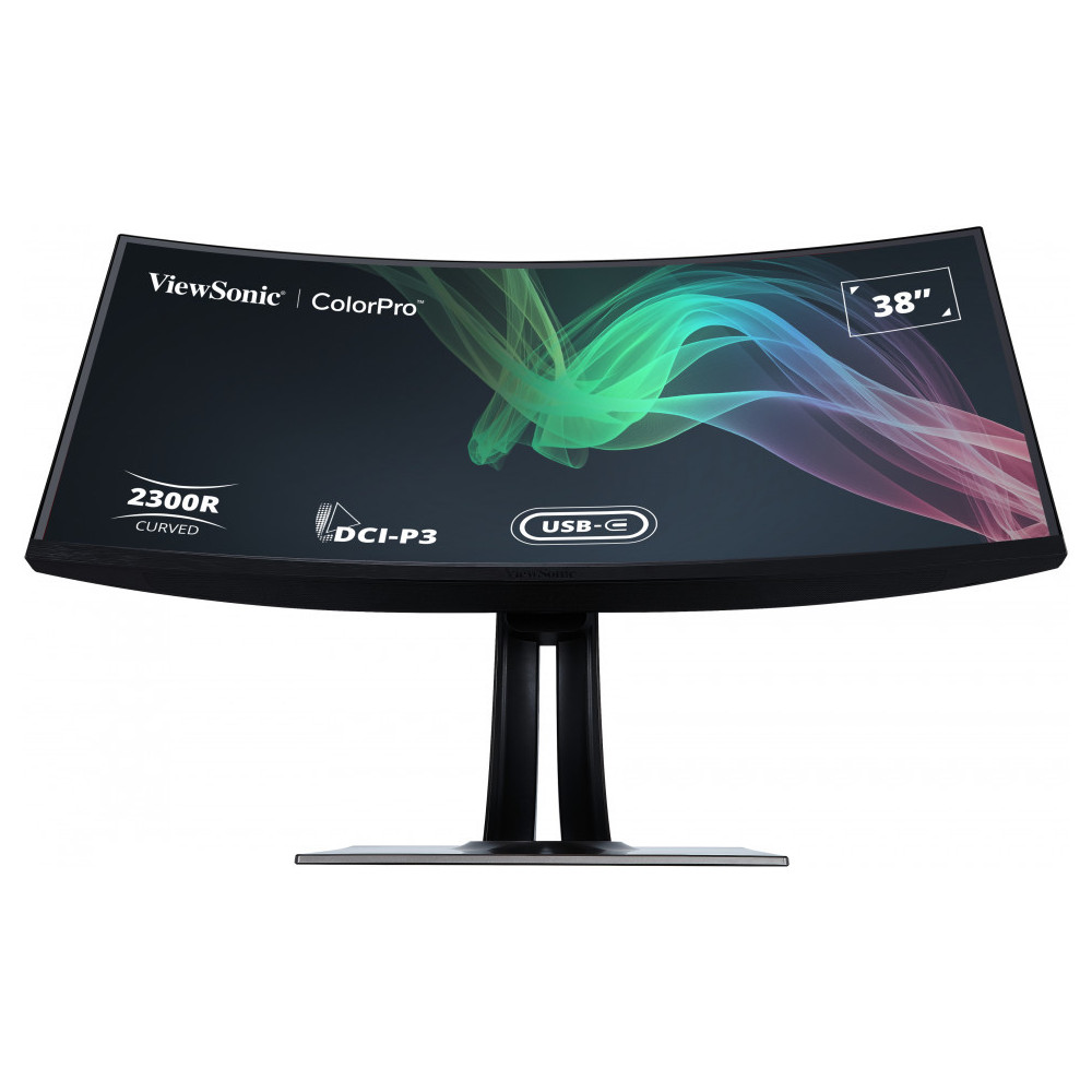 Viewsonic VP3881A écran plat de PC 96,5 cm (38") 3840 x 1600 pixels Quad HD+ LED Noir